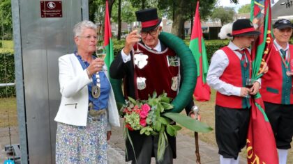 Jaarlijks Koningschieten  bij het St. Catharinagilde geslaagd