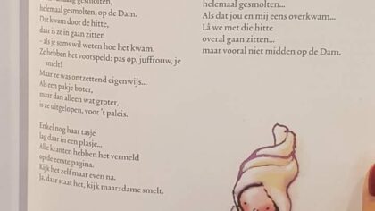 ‘Denk aan juffrouw Scholten, die is vandaag gesmolten’