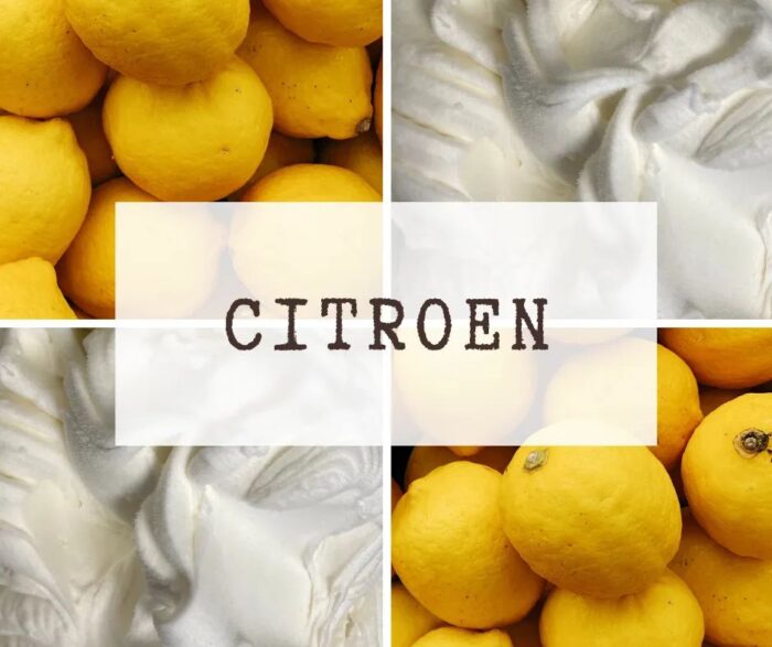 Vandaag zetten we de smaak Citroen in