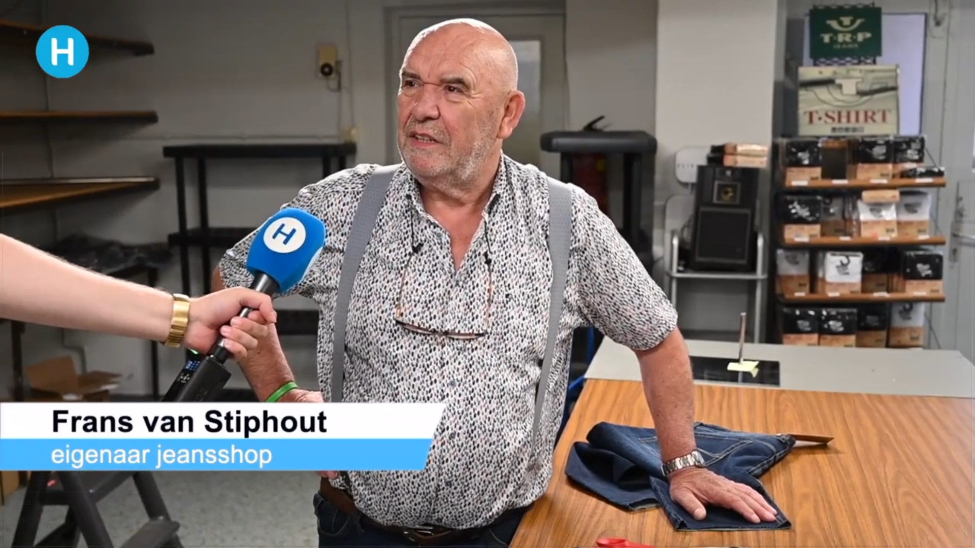 Frans van Stiphout Jeansmode stopt ermee