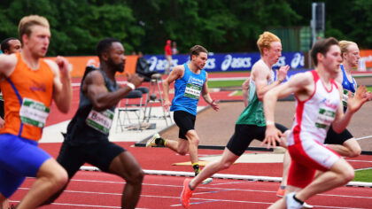 Jordi van der Kuijlen snelste lid Atletiek Helmond
