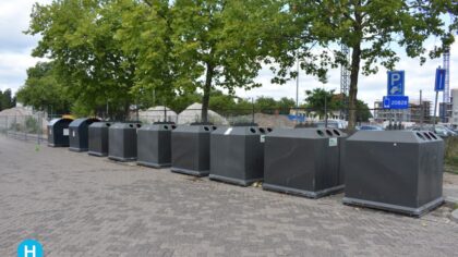 Glasbakken Waardstraat krijgen nieuwe plek