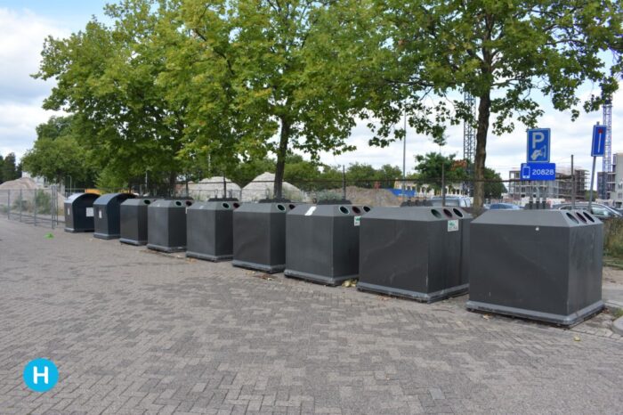 Glasbakken Waardstraat krijgen nieuwe plek