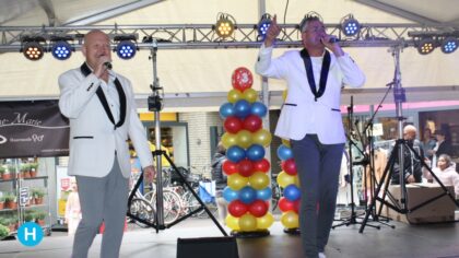 Senna Willems grote publiekstrekker op braderie wc Brouwhorst