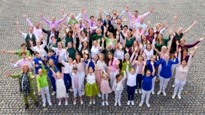 Zanggroep Pabo deelnemer Music meets Art