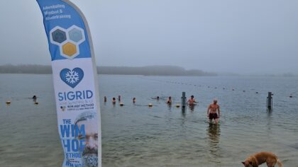 IJszwemmen Recreatieplas Berkendonk