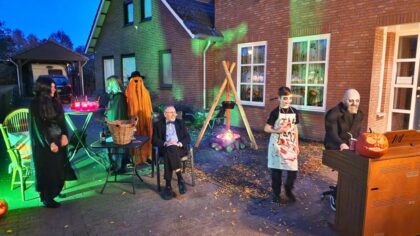 Halloweentocht in Brouwhuis is meer dan geslaagd