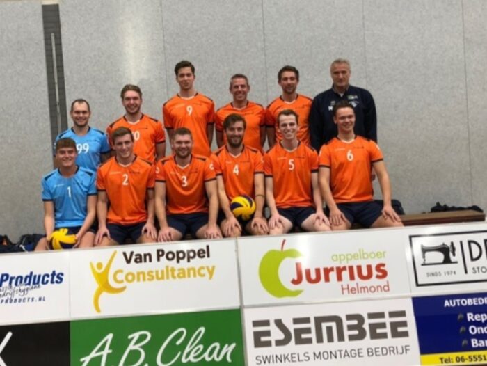 Polaris volleyballers winnen eerste thuiswedstrijd