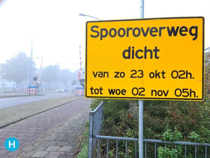 verschillende werkzaamheden aan spoor en perron