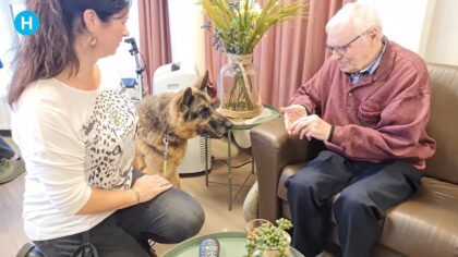Aaihonden Pannehoeve in het zonnetje op dierendag