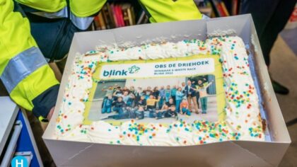 Driehoek Aarle-Rixtel winnaar E-wast Race Blink