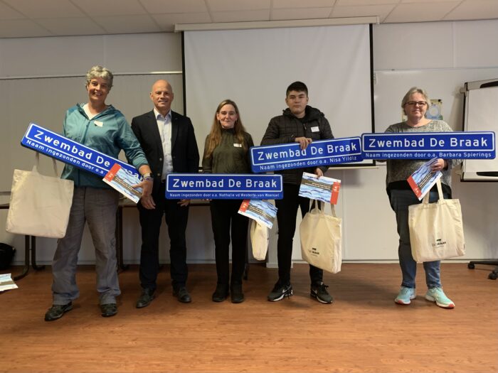 Nieuwe naam zwembad op Sport- en Beleefcampus de Braak bekend