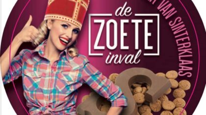 Pieten bezoek voor de zorg