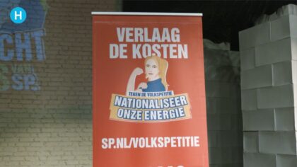 70 aanwezigen luisteren naar verhaal Tweede Kamerlid van Kent van SP