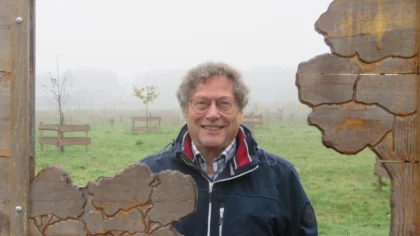 Voorzitter wijkraad Brouwhuis Ben Vogel neemt afscheid