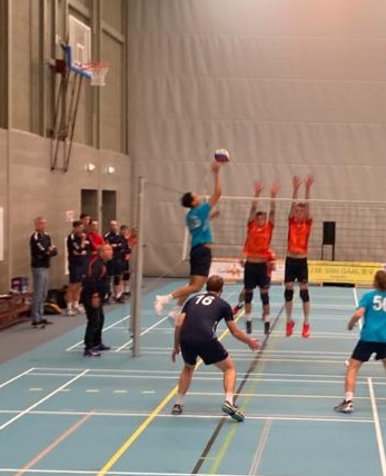 Polaris mannen blijven maar winnen: 1-3 in Tilburg