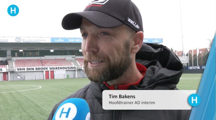 Assistent-trainer Tim Bakens weg bij Helmond Sport