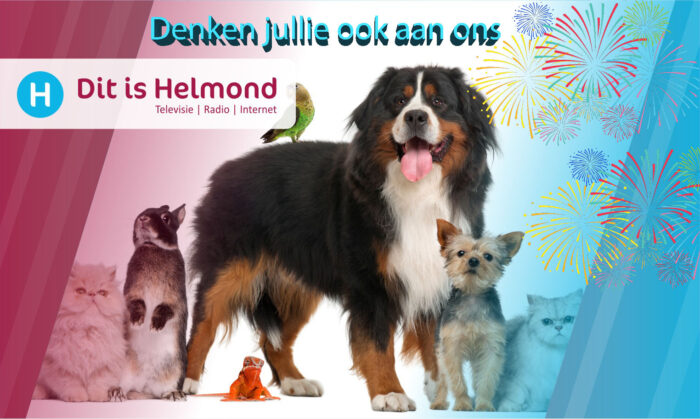 Denken jullie ook aan ons, tot 31 december knalvrij Helmond