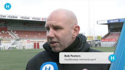 Korte voorbereiding Bob Peeters bij Helmond Sport