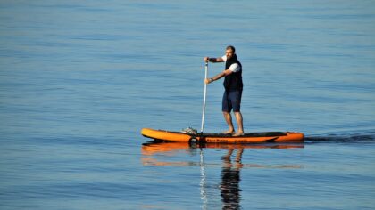 Met een SUP board het water op in Helmond