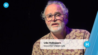 Schrijfster Karimi in Literair Café Helmond