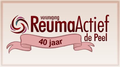 Smetje op jubileumjaar Reuma Actief De Peel