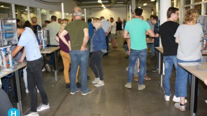 ROC: tweedejaarsstudenten tonen hun ‘dekseldrukker’