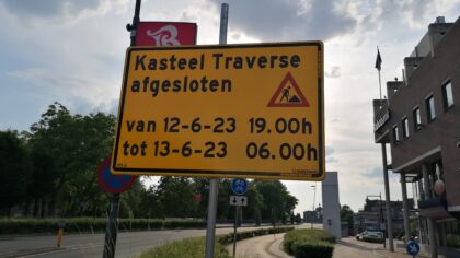 Kasteel-Traverse maandagavond 10 uur dicht