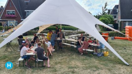 Nieuwe centrale tent voor buurtcampings in Helmond