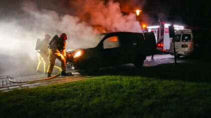 Opnieuw auto uitgebrand in Helmond-Noord