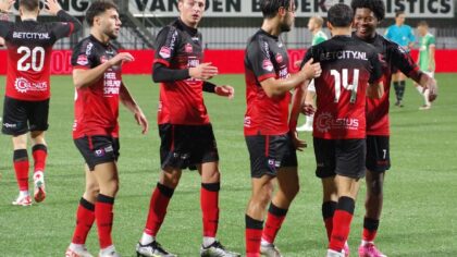 Helmond Sport deelt punten na vermakelijk duel