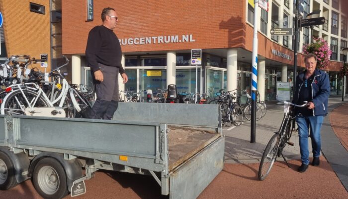 Gemeente verwijdert 125 fietsen van Stationsplein