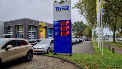 Grote drukte tijdens tankactie voor 1.11 euro