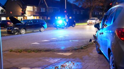 Opnieuw botsing op de Burgemeester van Houtlaan
