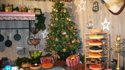 Op visite bij de Kerstman is altijd een feest