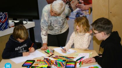 Bibliotheek start nieuw project Creabende