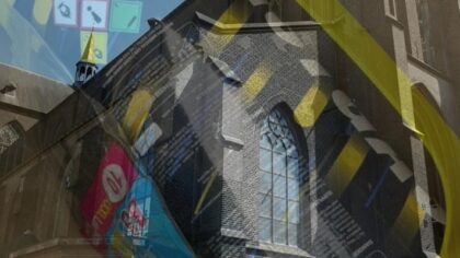 Wijkagent vindt lachgasfles in Lambertuskerk