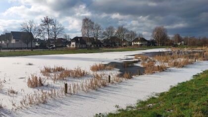 Winterse taferelen in Helmond