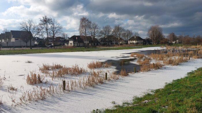 Winterse taferelen in Helmond