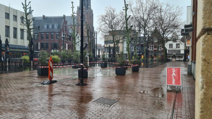 Fontein op de Markt voorlopig buiten werking
