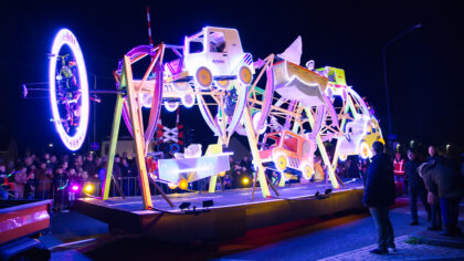 Veel volk op de been bij de Helmondse Lichtjes Parade