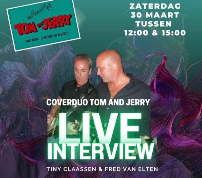 Coverduo Tom & Jerry te gast bij Linda’s Hit Dossier