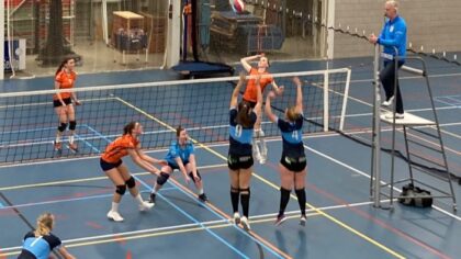 Polaris vrouwen lopen promotie duels mis, winst heren