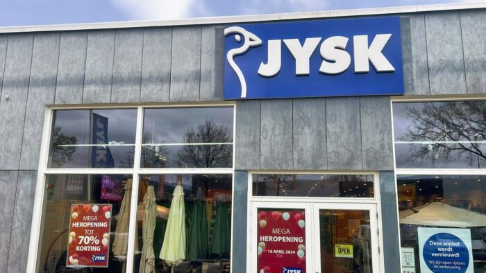 JYSK opent compleet vernieuwde winkel in Helmond