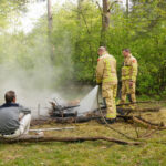 Opnieuw melding bosbrand bij Straakvense Heideweg