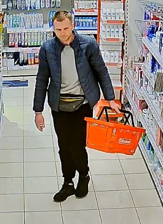 Winkeldief scheert zich weg in Brouwhorst