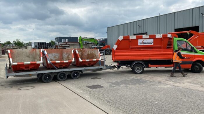 Collectieve inzamelronde Stichting Bedrijventerreinen Helmond: puinhoop