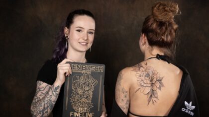 Met video; Helmondse Kaja scoort eerste prijs op Tattoo Convention Den Bosch