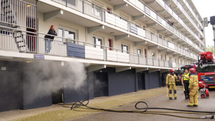 Brand in flat Tasmanstraat in Helmond