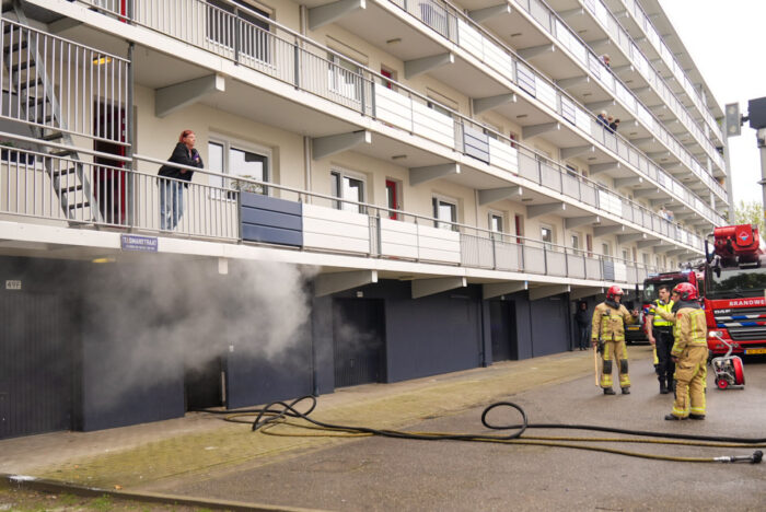 Brand in flat Tasmanstraat in Helmond